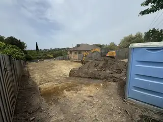 Entire Excavations residential site cut and excavation